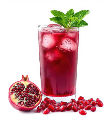 Mohito z sokiem z granatu 0%